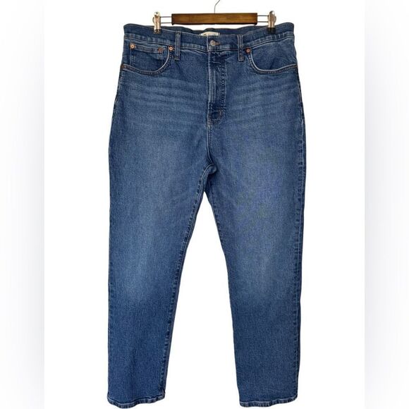 Madewell 90’s Straight in Barlow Wash - Picture 3 of 10